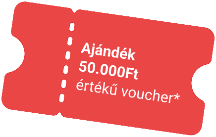 50.000 Ft értékű voucher